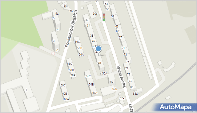 Zgorzelec, Warszawska, 46, mapa Zgorzelec