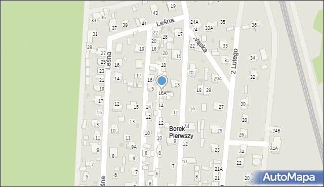 Zwierzyniec, Wąska, 16A, mapa Zwierzyniec