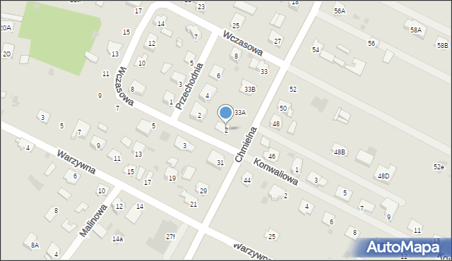 Bielsk Podlaski, Wczasowa, 2, mapa Bielsk Podlaski