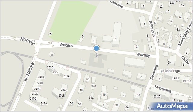 Gdańsk, Wczasy, 2, mapa Gdańska