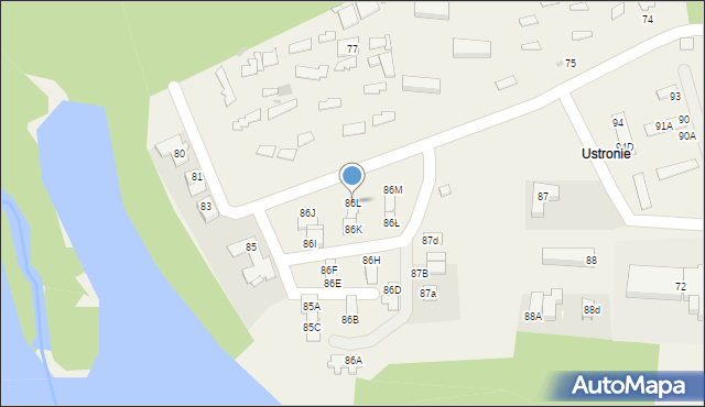 Karpicko, Wczasowa, 86L, mapa Karpicko