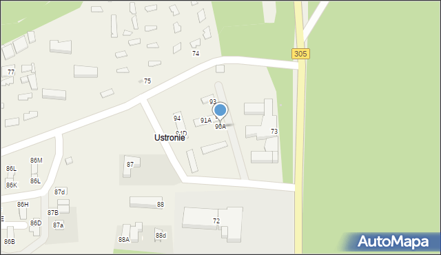 Karpicko, Wczasowa, 90A, mapa Karpicko