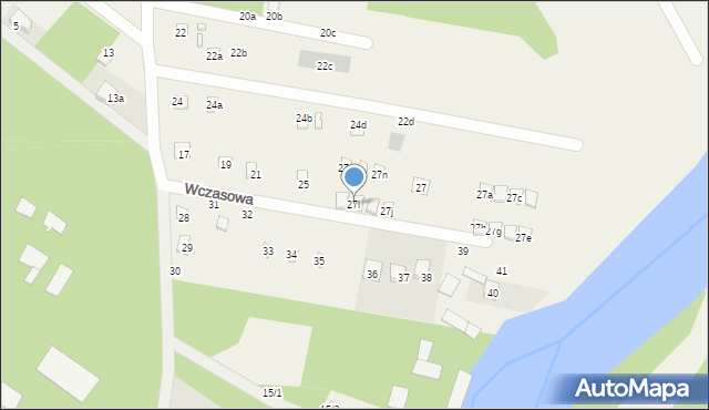 Konopnica, Wczasowa, 27l, mapa Konopnica