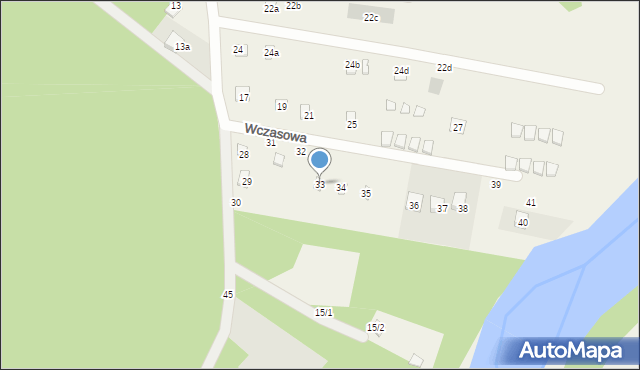 Konopnica, Wczasowa, 33, mapa Konopnica