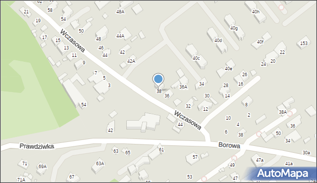 Konstancin-Jeziorna, Wczasowa, 38, mapa Konstancin-Jeziorna