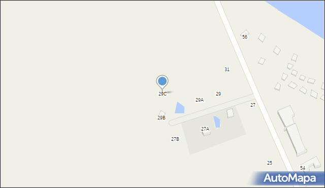 Kruklanki, Wczasowa, 29C, mapa Kruklanki