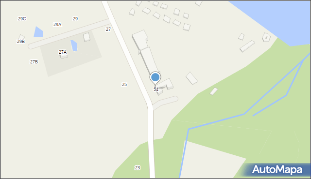 Kruklanki, Wczasowa, 54, mapa Kruklanki