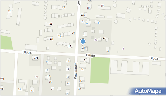 Mikoszewo, Wczasowa, 2d, mapa Mikoszewo