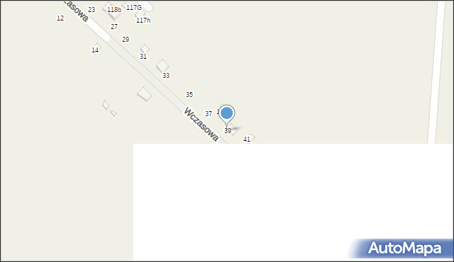 Pstrokonie, Wczasowa, 39, mapa Pstrokonie