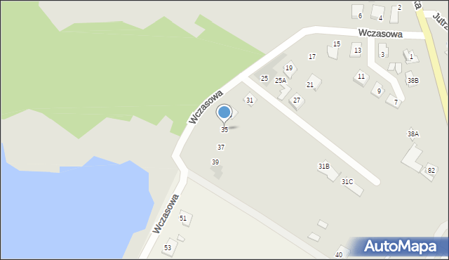 Radzymin, Wczasowa, 35, mapa Radzymin