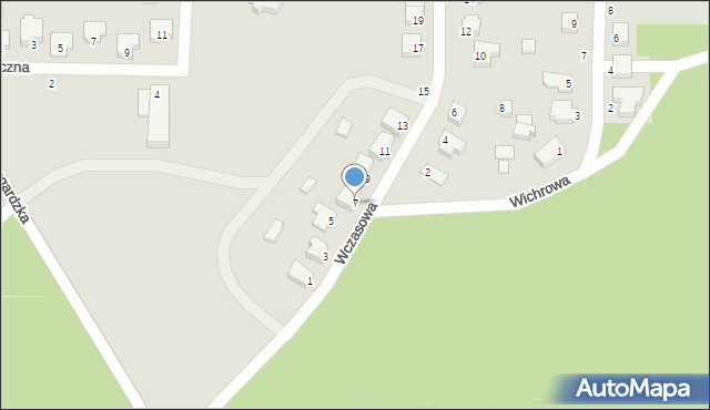 Skarszewy, Wczasowa, 7, mapa Skarszewy