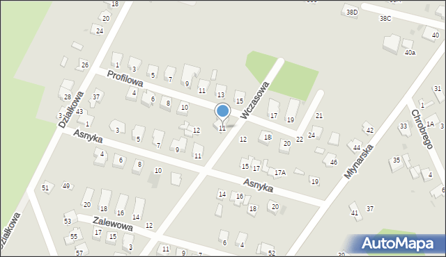 Sochaczew, Wczasowa, 11, mapa Sochaczew