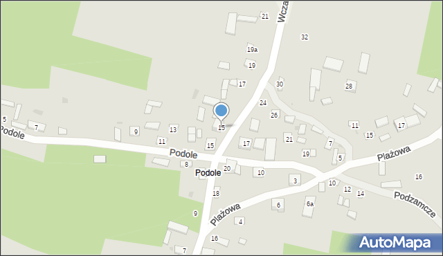 Solec nad Wisłą, Wczasowa, 15, mapa Solec nad Wisłą