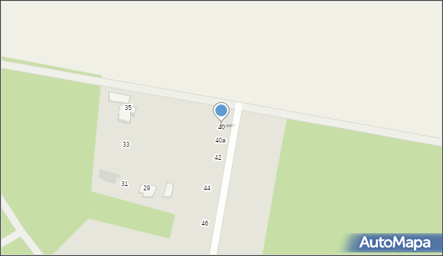 Szczecinek, Wczasowa, 40, mapa Szczecinek