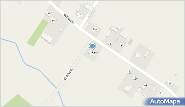 Wdowin, Wdowin, 15B, mapa Wdowin