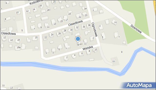 Bratian, Welska, 9, mapa Bratian