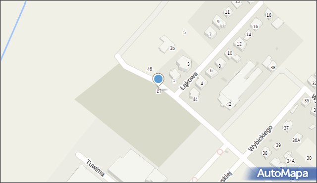 Chwaszczyno, Węglowa, 17, mapa Chwaszczyno