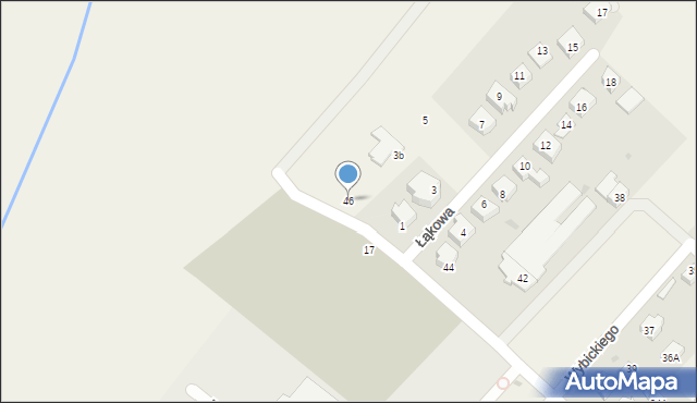 Chwaszczyno, Węglowa, 46, mapa Chwaszczyno