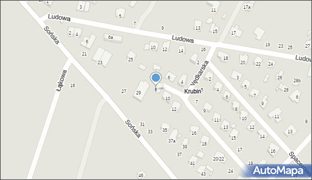 Ciechanów, Wędkarska, 8, mapa Ciechanów