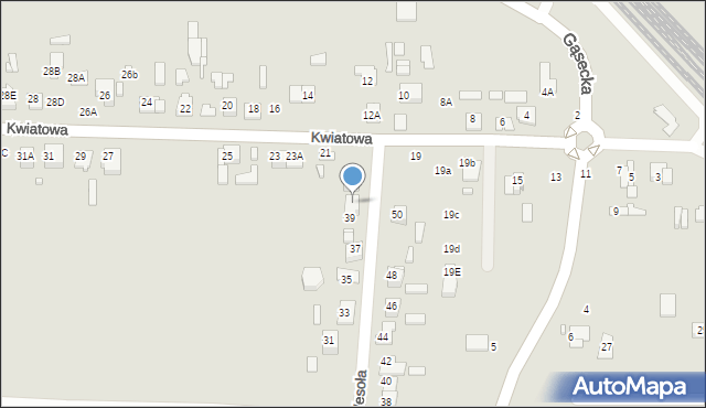 Ciechanów, Wesoła, 41, mapa Ciechanów