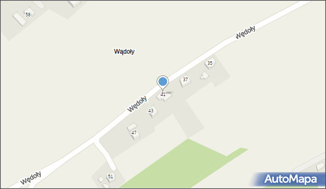 Cisownica, Wędoły, 41, mapa Cisownica