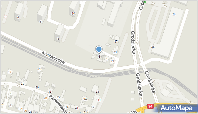 Czeladź, Wesoła, 3, mapa Czeladź