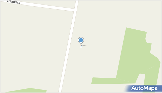 Emilianów, Węgrzyna Wiktora, kmdr., 7, mapa Emilianów