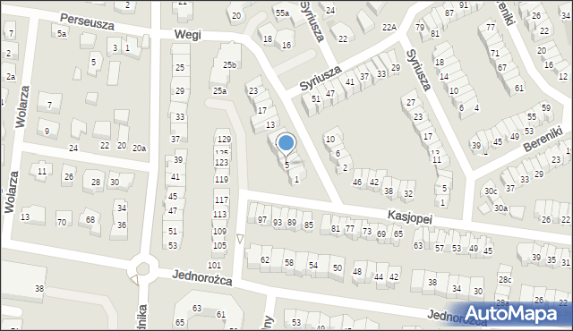 Gdańsk, Wegi, 5, mapa Gdańska
