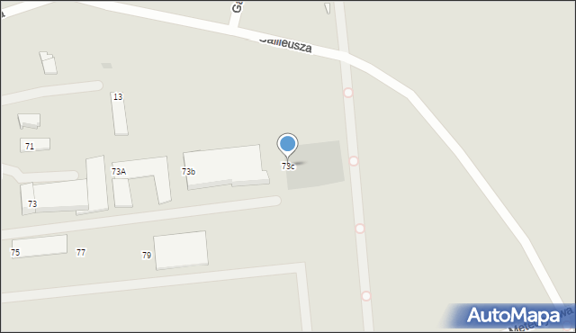 Gdańsk, Wenus, 73c, mapa Gdańska