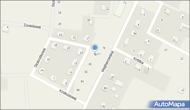 Gowino, Wejherowska, 78, mapa Gowino