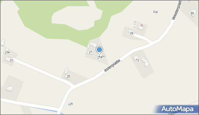 Gromnik, Westerplatte, 27A, mapa Gromnik