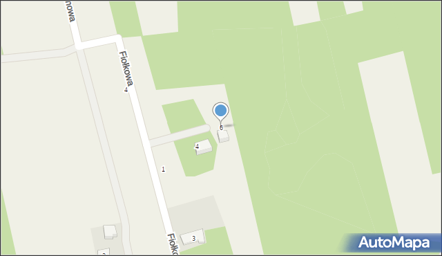 Kaleń-Towarzystwo, Werbeny, 6, mapa Kaleń-Towarzystwo