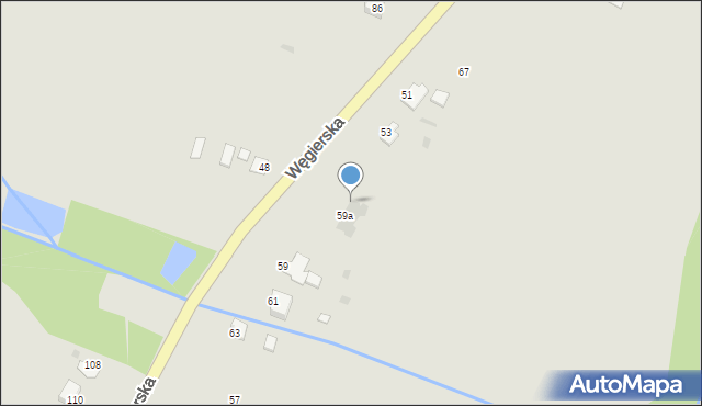 Kańczuga, Węgierska, 65, mapa Kańczuga