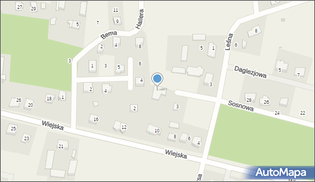 Kębłowo, Wejhera, 5, mapa Kębłowo