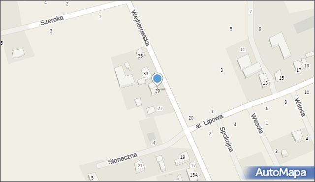 Kniewo, Wejherowska, 29, mapa Kniewo