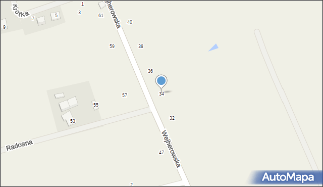 Kniewo, Wejherowska, 34, mapa Kniewo