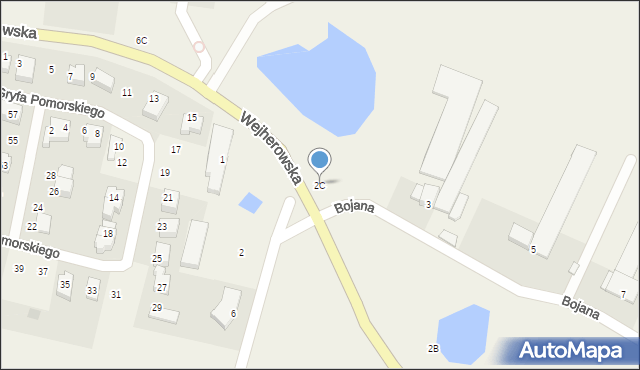 Koleczkowo, Wejherowska, 2C, mapa Koleczkowo