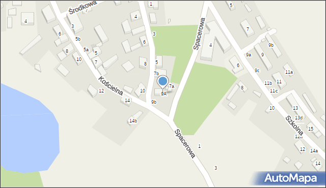 Korytowo, Wedlów, 9A, mapa Korytowo