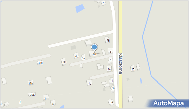 Kościerzyna, Wejhera Jakuba, 6d, mapa Kościerzyna