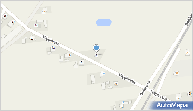 Kotórz Mały, Węgierska, 2, mapa Kotórz Mały