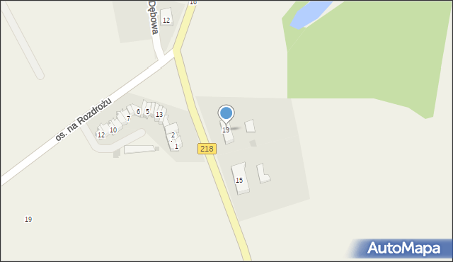 Krokowa, Wejherowska, 13, mapa Krokowa