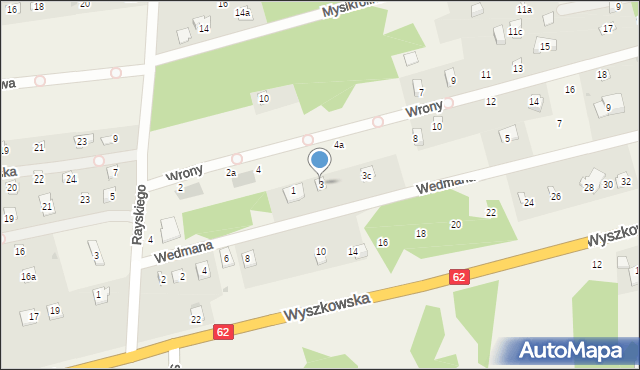 Łacha, Wedmana Daniela, 3, mapa Łacha