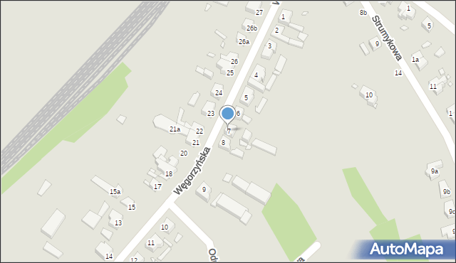 Łobez, Węgorzyńska, 7, mapa Łobez