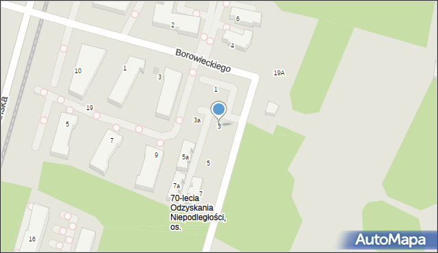 Łódź, Welta Moryca, 3, mapa Łodzi