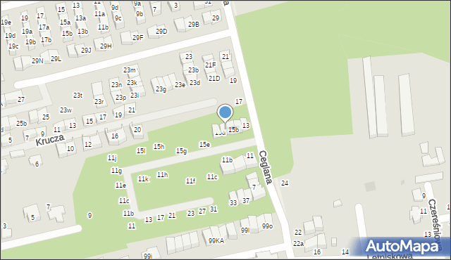 Marki, Wesoła, 15c, mapa Marki