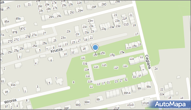 Marki, Wesoła, 15l, mapa Marki
