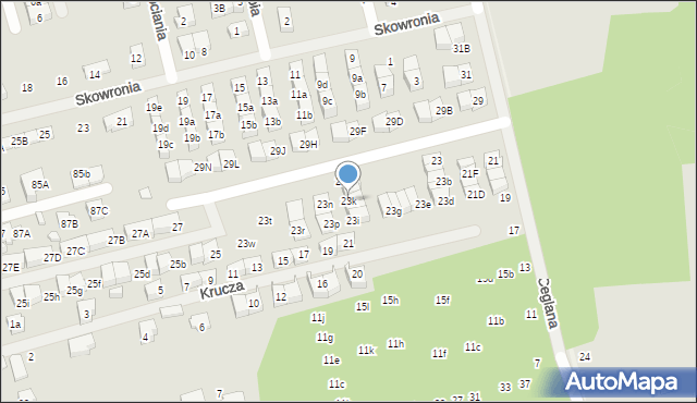 Marki, Wesoła, 23k, mapa Marki