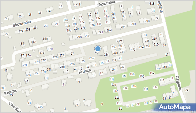 Marki, Wesoła, 23u, mapa Marki