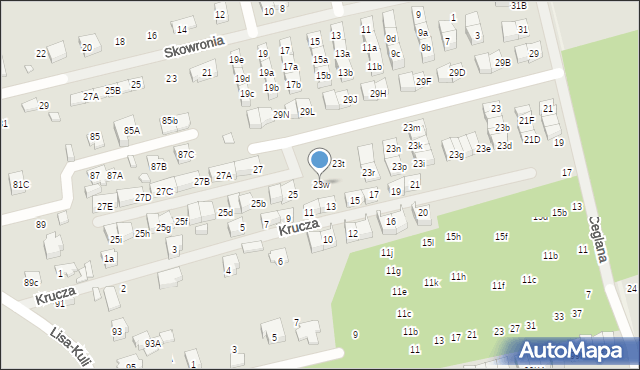 Marki, Wesoła, 23w, mapa Marki