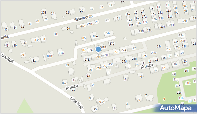 Marki, Wesoła, 27K, mapa Marki